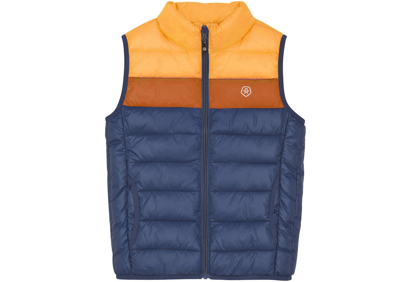 COLOR KIDS Trekkingjacke Weste WAISTCOAT QUILTED COLORBLOCK von COLOR KIDS
