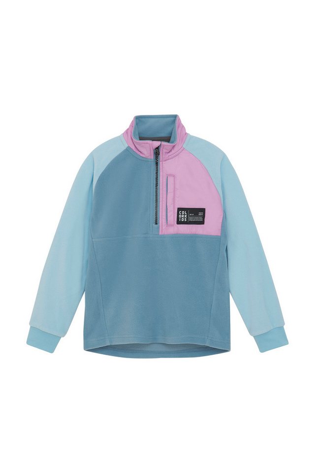 COLOR KIDS Troyer COFleece Jacket - Anorak schöner Fleecepullover von COLOR KIDS
