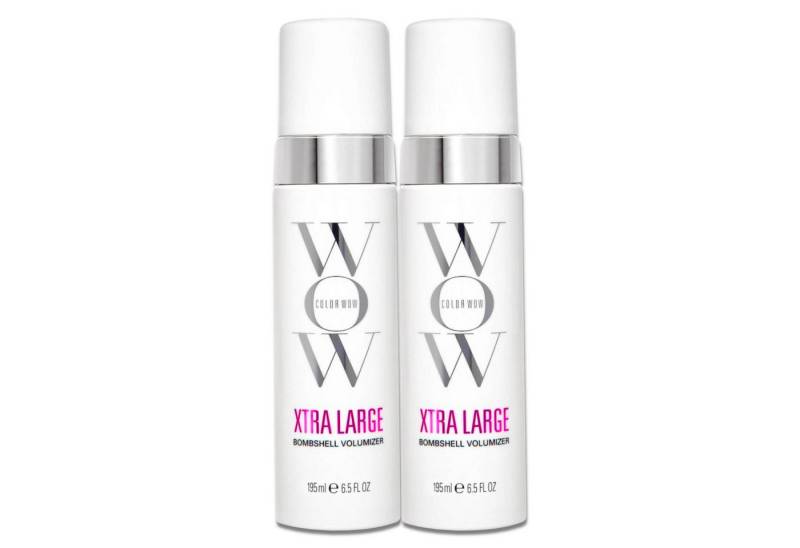COLOR WOW Haarschaum Xtra Large Bombshell Volumizer Haar Schaumfestiger Haarstyling, 2-tlg., Haarpflege, Haarschaum, Haarfestiger, Haarstyling von COLOR WOW