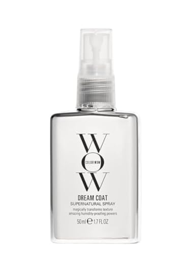 Color Wow Dream Coat Anti Frizz Spray für superglattes Haar, Hitzeschutz für Haare hält bis zu 3 Haarwäschen, Glanzspray für geschmeidige Haare, 50ml von COLOR WOW