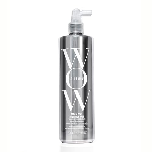 Color Wow Dream Coat Curly Hair Stylingspray, Anti Frizz Spray Lockiges Haar, Ultraleichtes Glanzspray Locken Für Halt & Glanz, Innovatives Leave-In Spray, 500ml von Color WoW