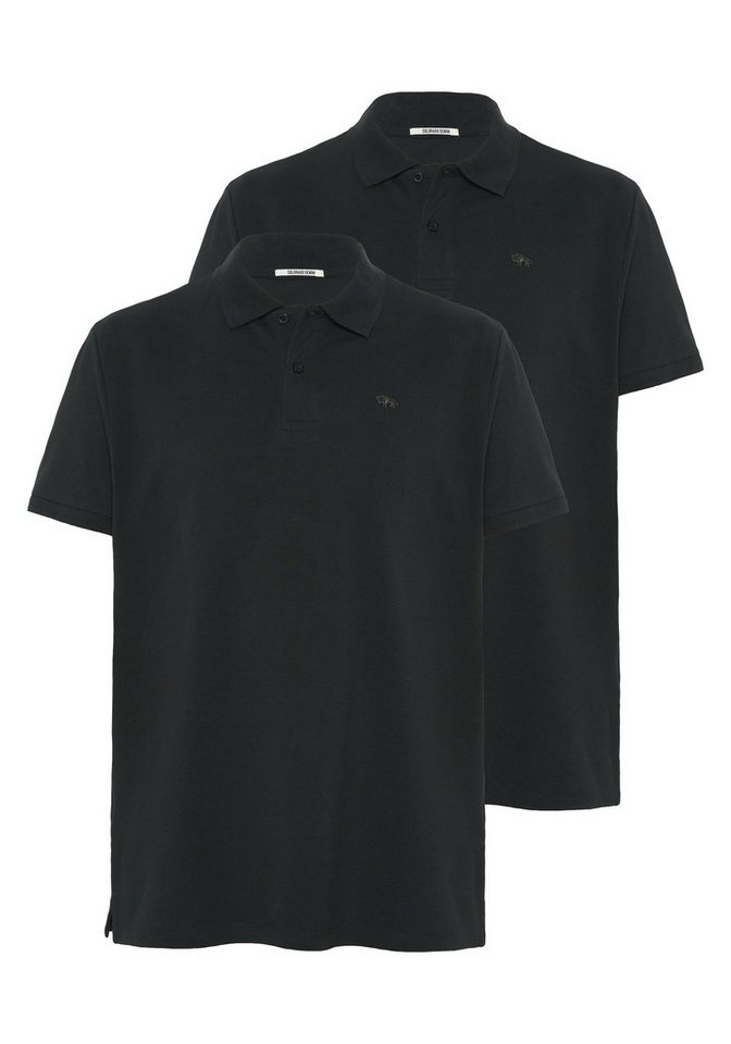 COLORADO DENIM Poloshirt im 2er Pack von COLORADO DENIM