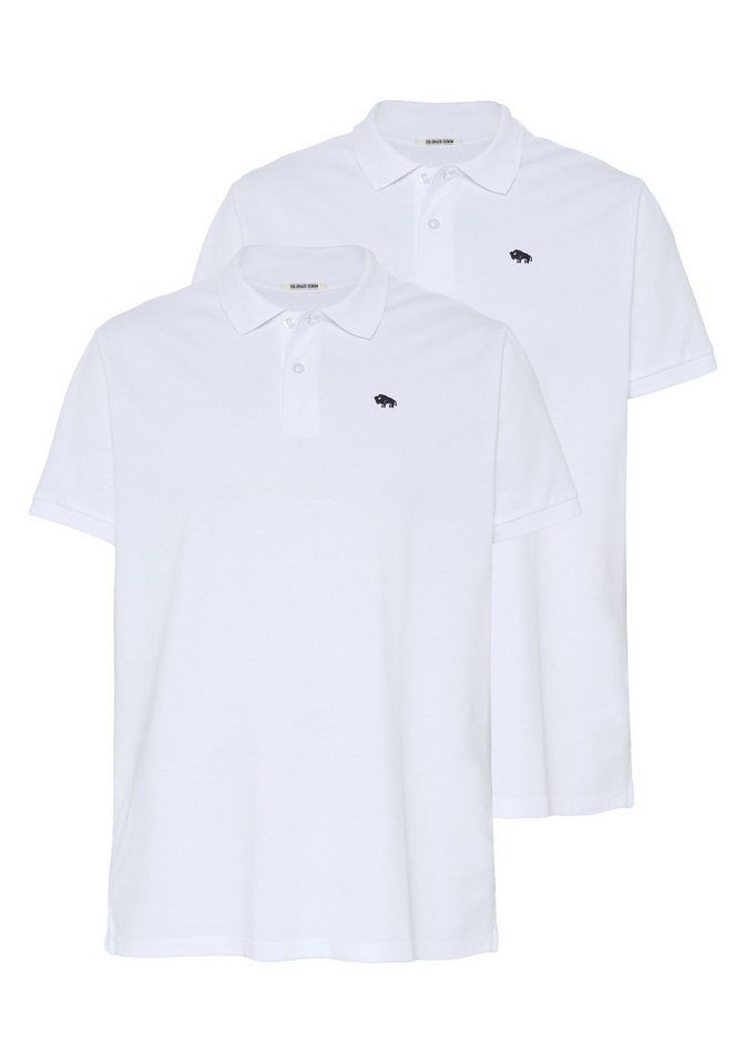COLORADO DENIM Poloshirt im 2er Pack von COLORADO DENIM