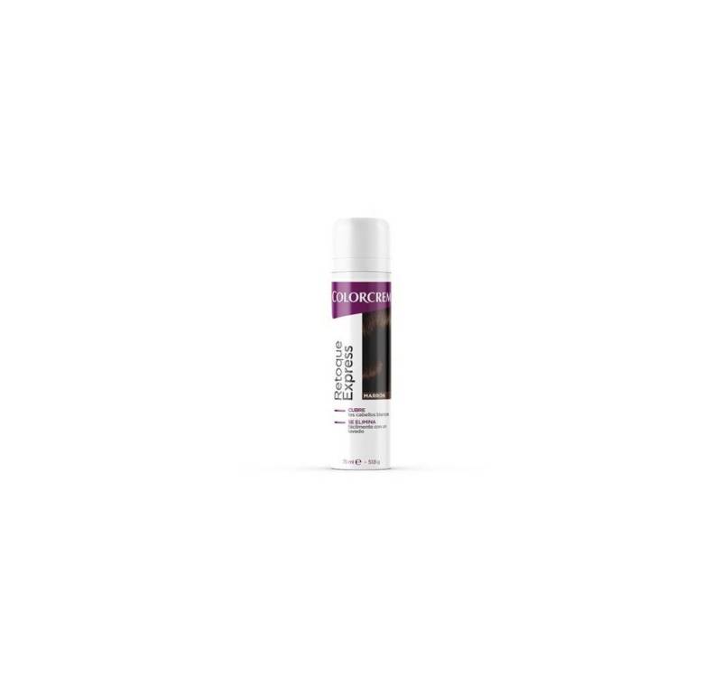 COLORCREM Haarpflege-Set Express Retuschierspray Farbe 75 Ml Braun von COLORCREM