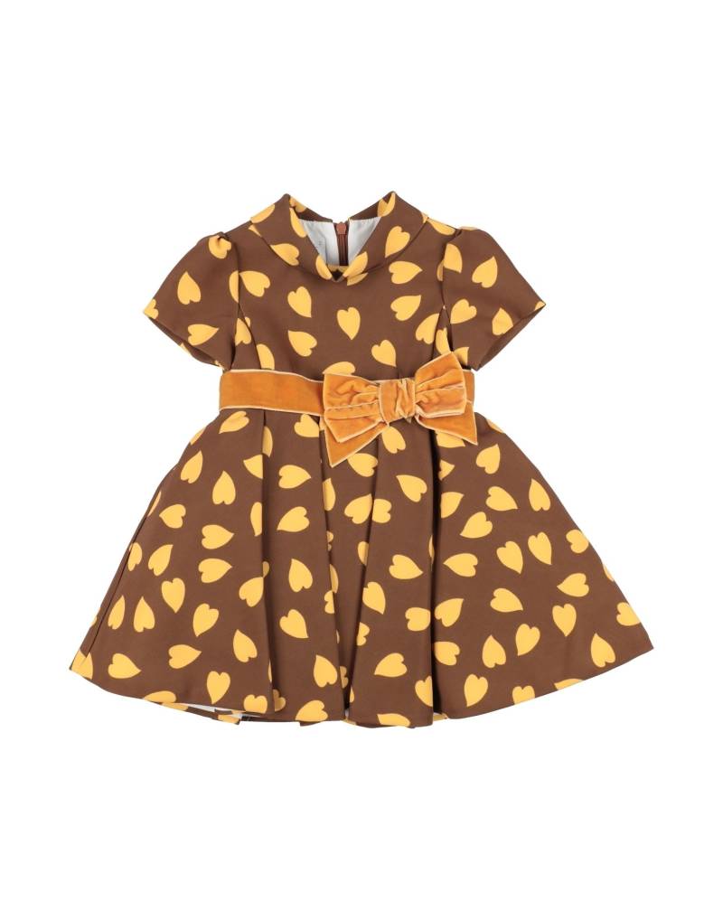 COLORICHIARI Babykleid Kinder Braun von COLORICHIARI