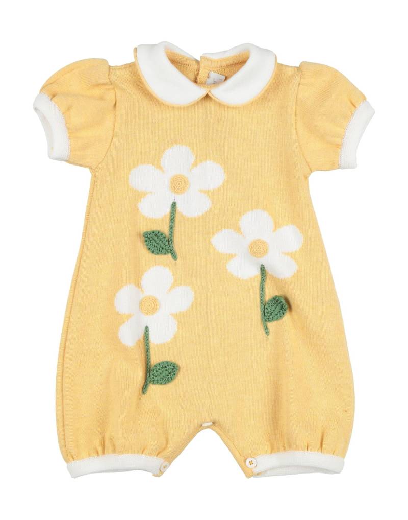 COLORICHIARI Babystrampler & -latzhosen Kinder Gelb von COLORICHIARI