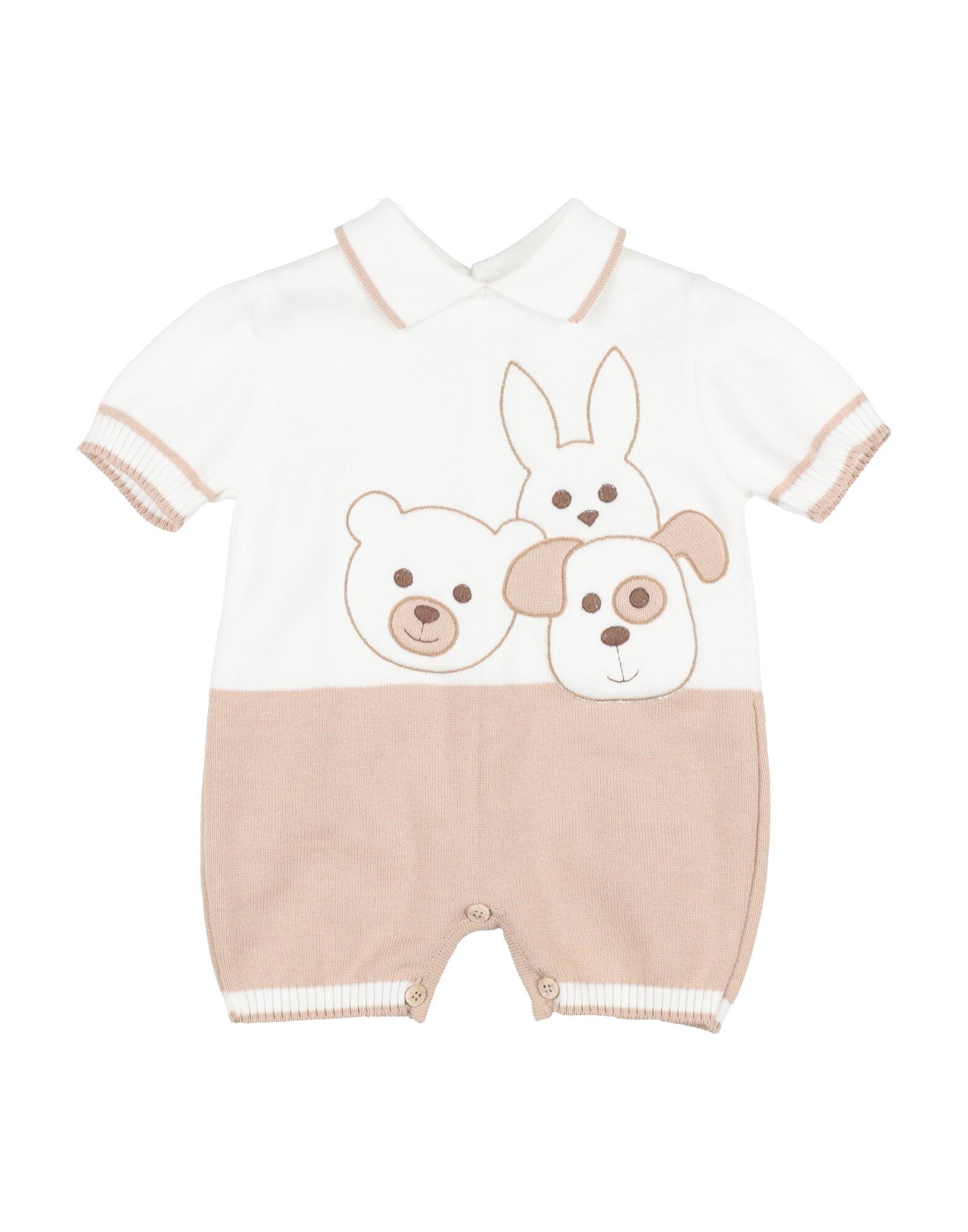 COLORICHIARI Babystrampler & -latzhosen Kinder Weiß von COLORICHIARI