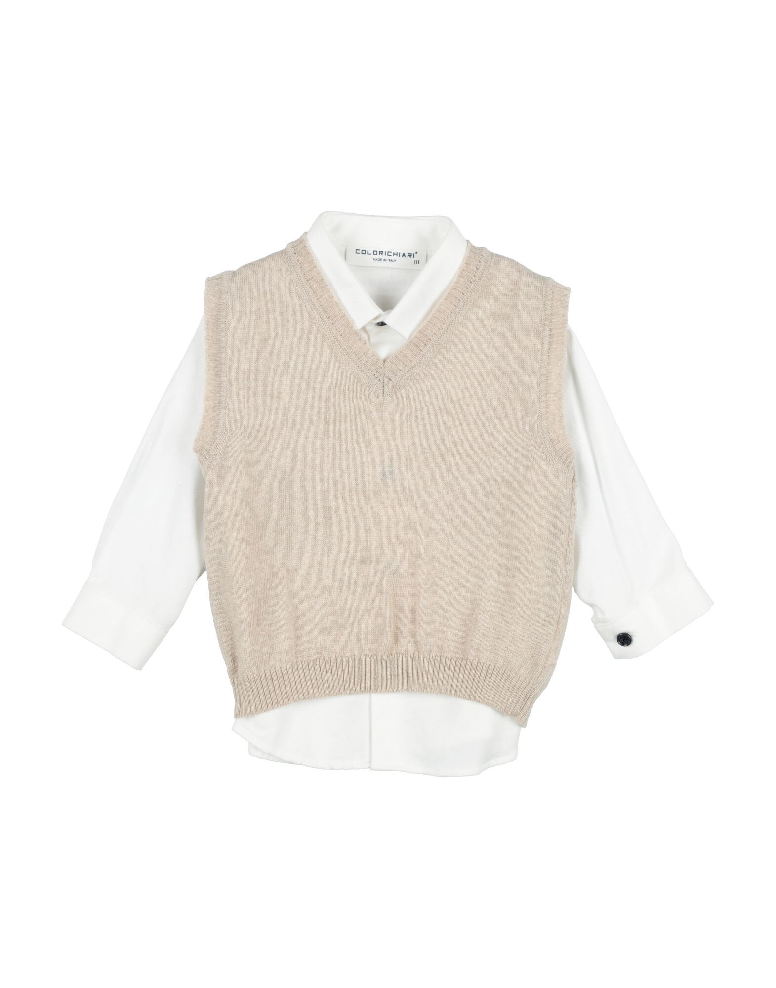 COLORICHIARI Pullover Kinder Weiß von COLORICHIARI