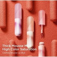 COLORKEY - MOUSSE LIP MUD - 3 Colors (Red Brown) #R109 To Be - 2g von COLORKEY