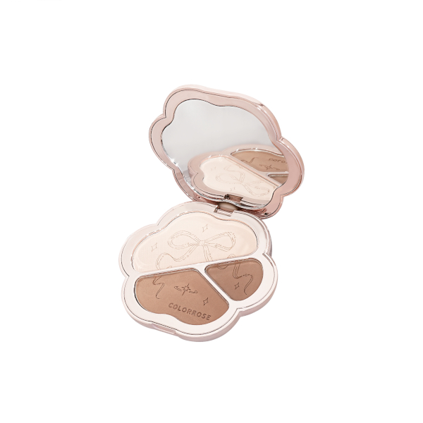 COLORROSE - 3-Color Contour Powder Palette - 8g - CR727 Natural von COLORROSE