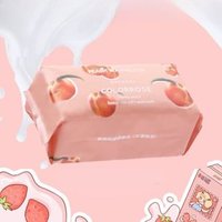 COLORROSE - Peach Disposable Face Towel CR200 (100 sheets) von COLORROSE