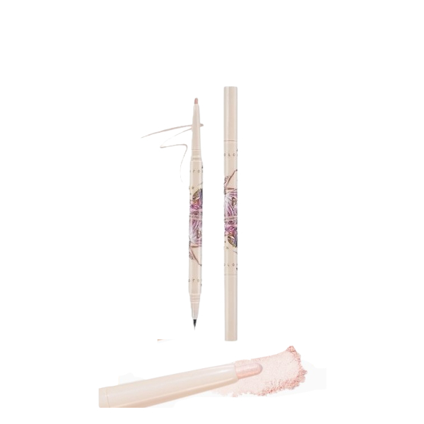 COLORROSE - Starry Eye-Catching Dual-Ended Aegyo-Sal Pen - 0.006g+0.002g - CR1046 Champagne von COLORROSE