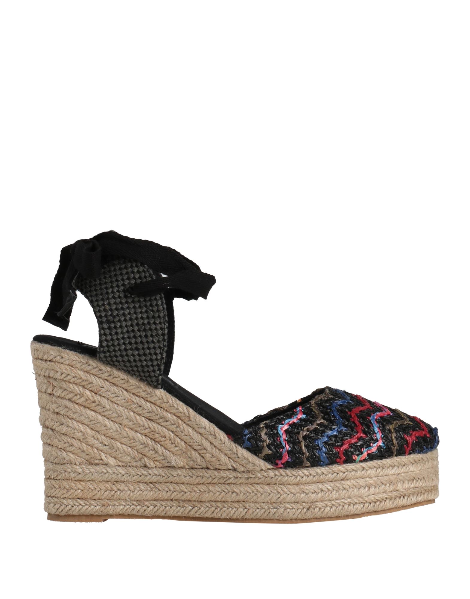 COLORS OF CALIFORNIA Espadrilles Damen Schwarz von COLORS OF CALIFORNIA