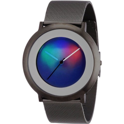 Colour Inspiration, Unisex Armbanduhr Quarz, Serie ONE Light M, IP Titan 40 mm rundes Edelstahlgehäuse Armband:Edelstahl Milanese und Clip-Verschluß, Armband:20 mm von Colour Inspiration