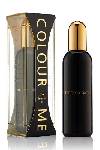 COLOUR ME Gold Femme Perfume for Women. 100ml Eau de Parfum. Luxury Fragrance - Ladies Perfume, Long Lasting Womens Perfumes by Milton-Lloyd von COLOUR ME