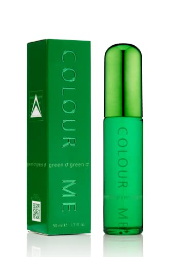 COLOUR ME Green Perfume for Men. 50ml Eau de Toilette Men, Luxury Fragrance - Mens Aftershave, Long Lasting Fragrance for Men by Milton-Lloyd von COLOUR ME