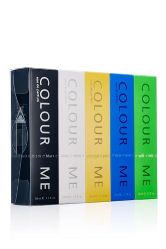 Colour Me Schwarz/Weiß/Gold/Azure/Volt 50ml EDP Quin Geschenkset von COLOUR ME