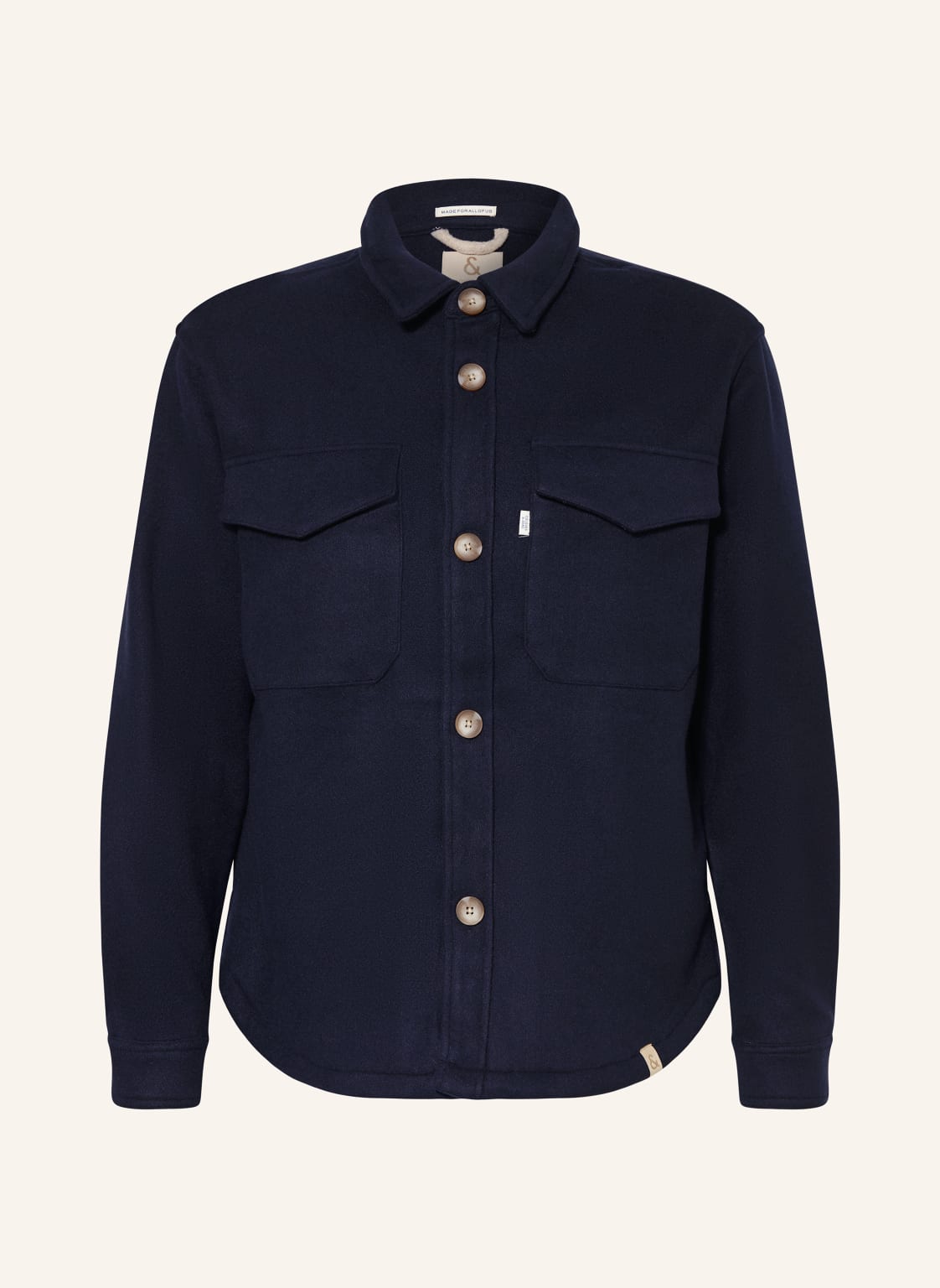 Colours & Sons Overjacket blau von COLOURS & SONS