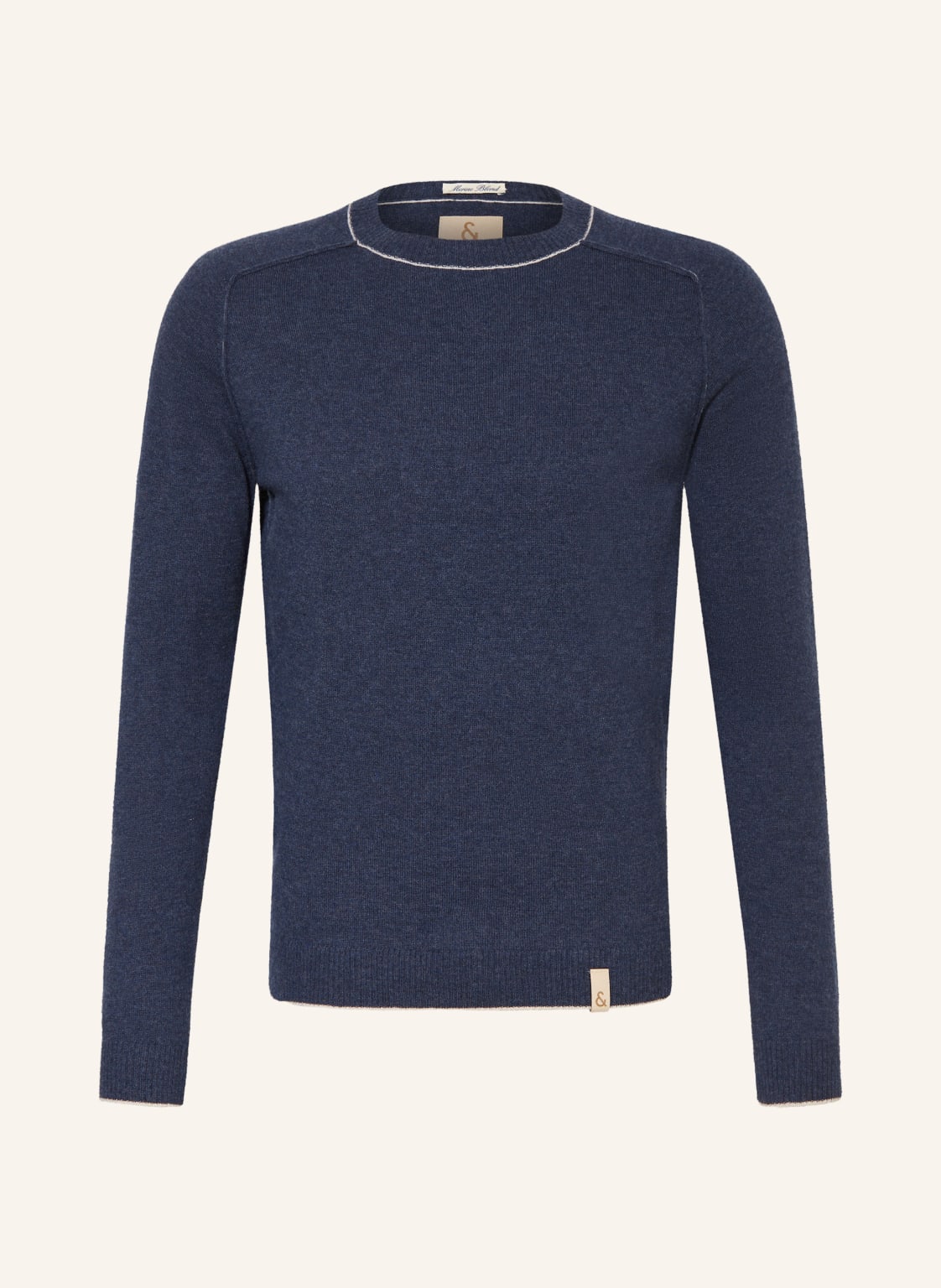 Colours & Sons Pullover Mit Merinowolle blau von COLOURS & SONS