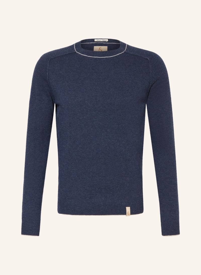 Colours & Sons Pullover Mit Merinowolle blau von COLOURS & SONS