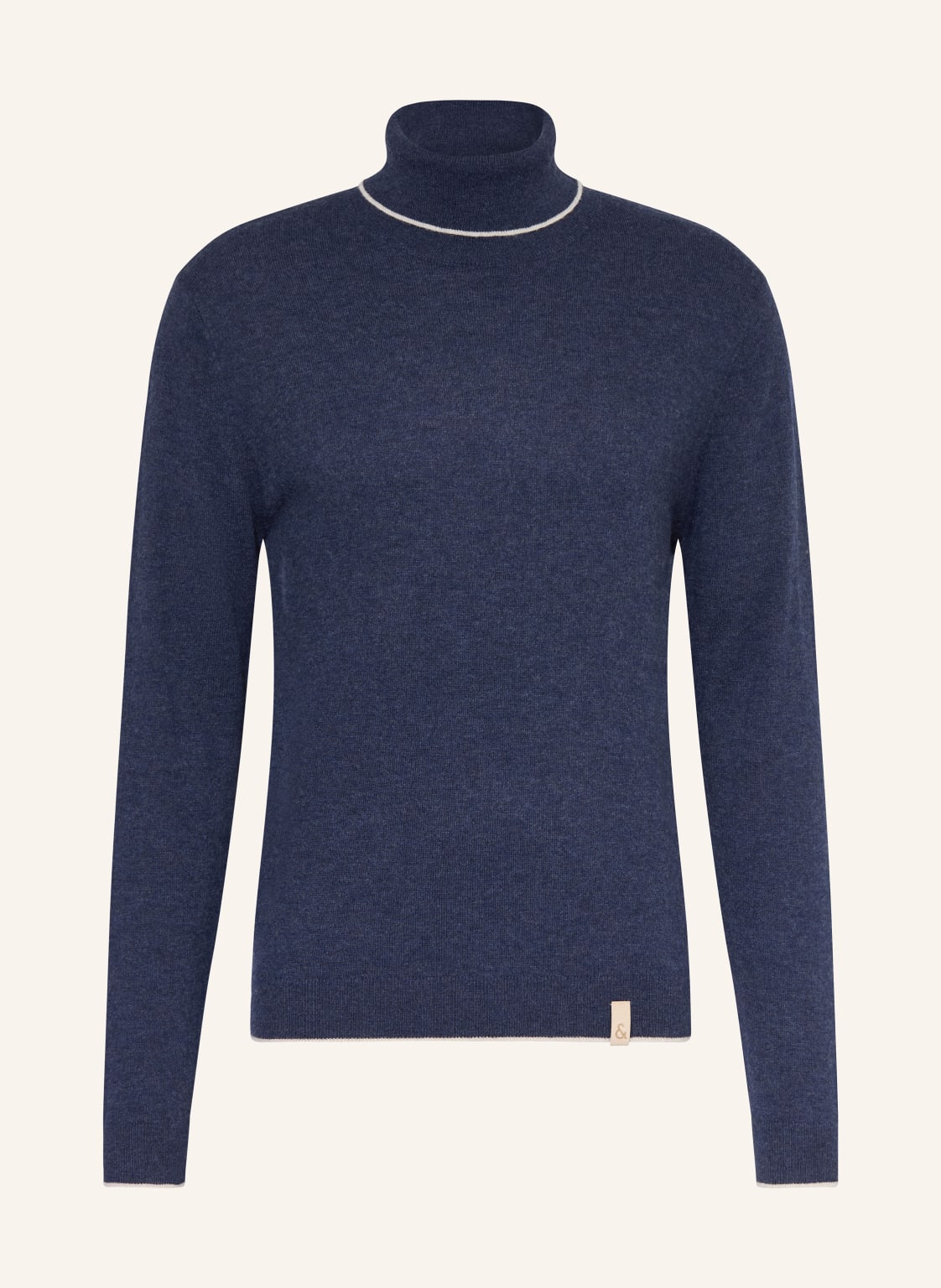 Colours & Sons Rollkragenpullover Mit Merinowolle blau von COLOURS & SONS