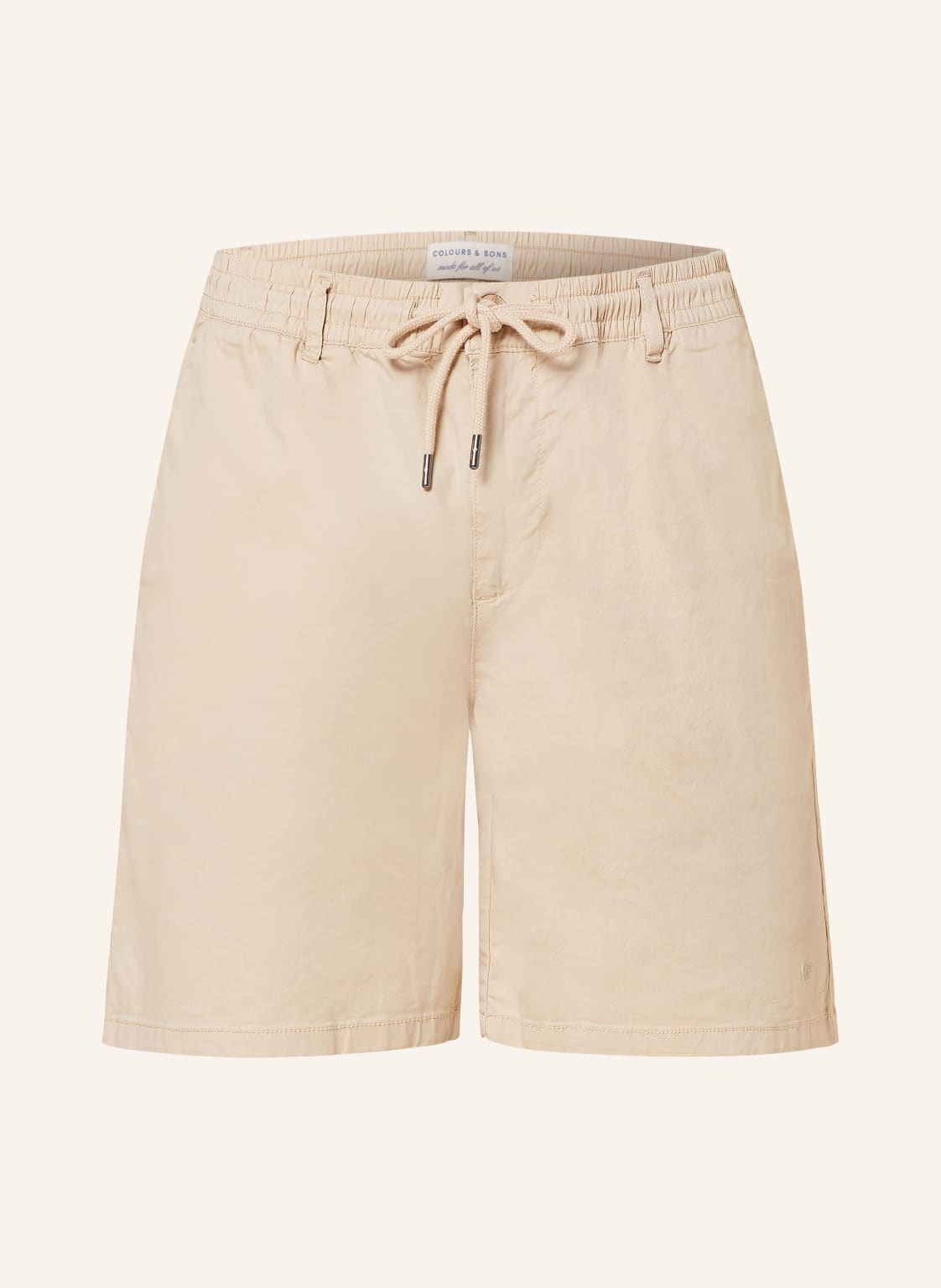 Colours & Sons Shorts beige von COLOURS & SONS