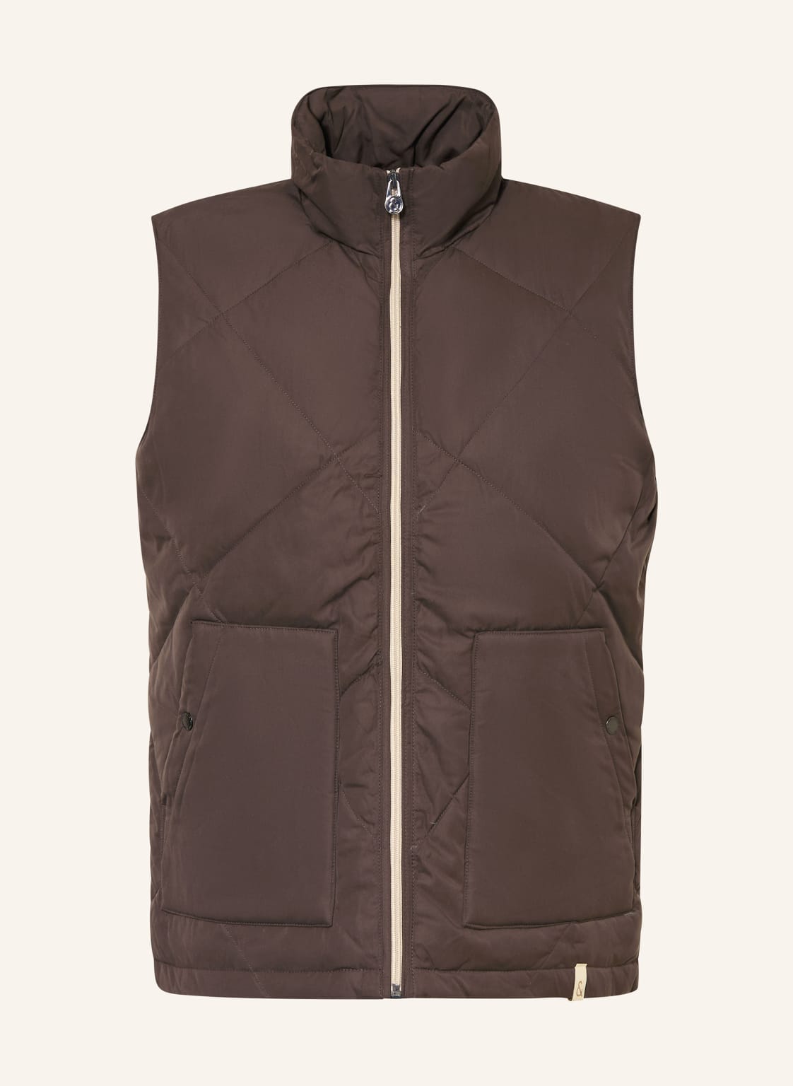 Colours & Sons Steppweste Mit Dupont™ Sorona®-Isolierung braun von COLOURS & SONS