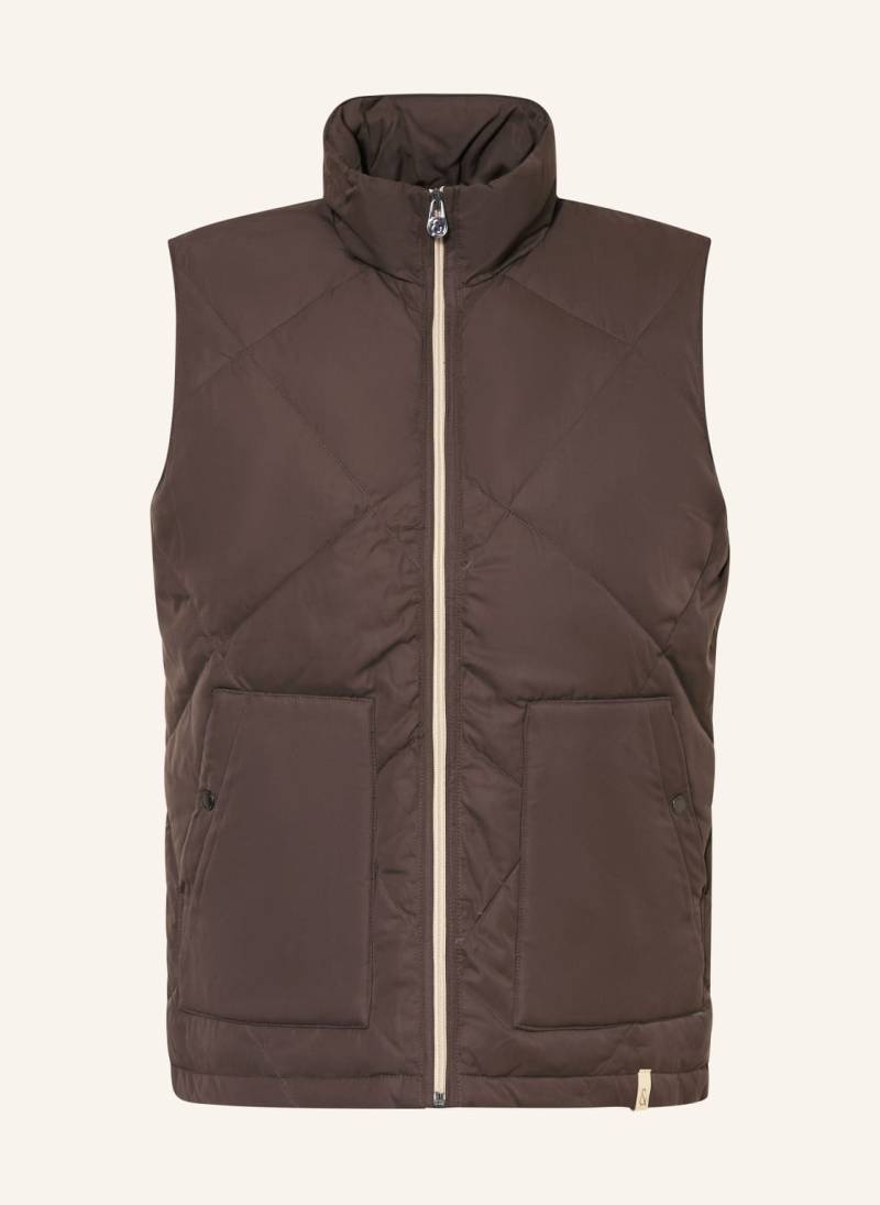 Colours & Sons Steppweste Mit Dupont™ Sorona®-Isolierung braun von COLOURS & SONS