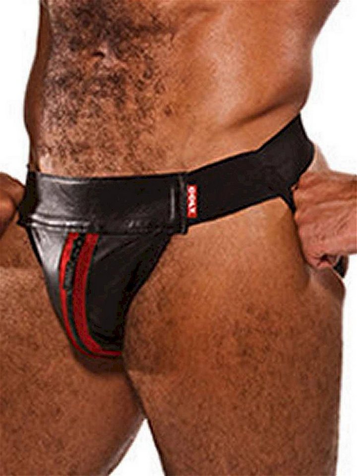 COLT String Colt Leather Zip Jock - Red COLT String Colt Leather Zip Jock - Red von COLT