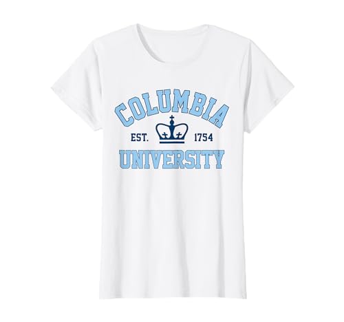 Columbia Crown Arch EST. 1754 Weiß | Columbia Damen T-Shirt von COLUMBIA UNIVERSITY