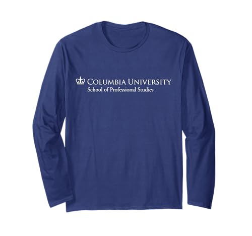 Columbia School of Professional Studies für Männer Langarmshirt von COLUMBIA UNIVERSITY