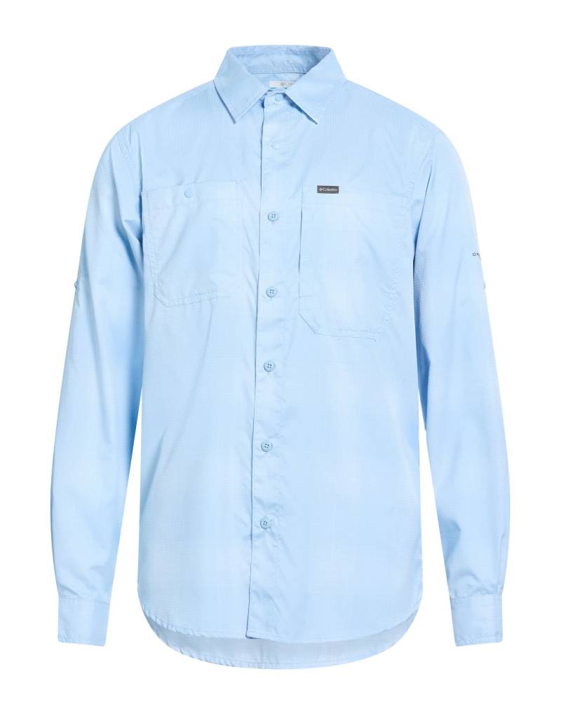 COLUMBIA Hemd Herren Azurblau von COLUMBIA
