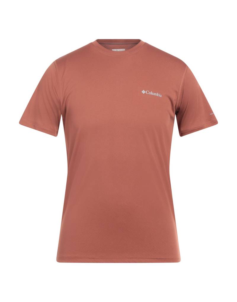 COLUMBIA T-shirts Herren Braun von COLUMBIA
