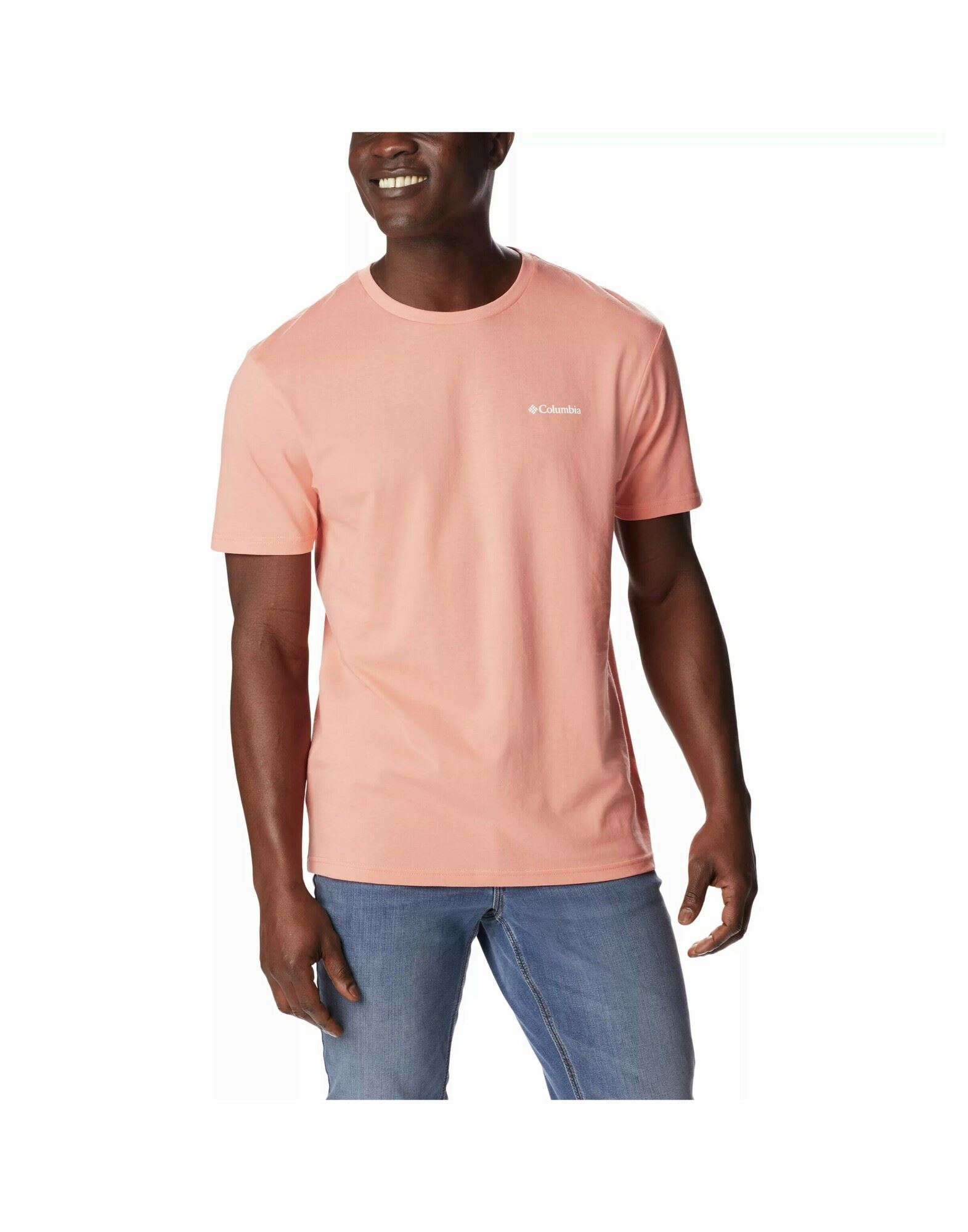 COLUMBIA T-shirts Herren Rosa von COLUMBIA