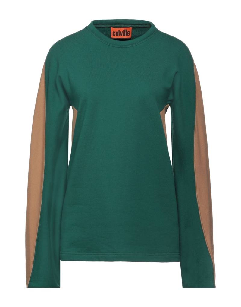 COLVILLE Sweatshirt Damen Smaragdgrün von COLVILLE