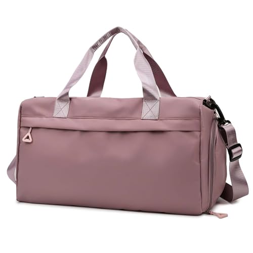 COLseller Reisetasche Damen Faltbare Reisetasche mit Schuhfach und Nassfach Travel Duffle Bag Weekender Herren für Reisen, Urlaub Übernachtung, Krankenhaus, Camping,Pink von COLseller