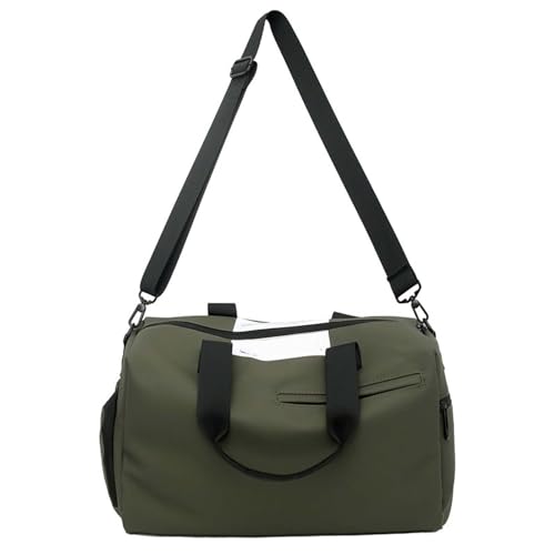 COLseller Reisetasche Foldybag Weekender Bag Damen Tragetasche Sporttasche mit Kulturtasche für Kurze Reisen, Airline, Krankenhaus, Strand,Green von COLseller