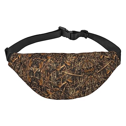 Herbst Farbige Kürbisse Reise Laufen Große Umhängetasche Männer Und Frauen Sport Taille Tasche Umhängetasche, Herbst Camoflauge, Einheitsgröße von COMAAM