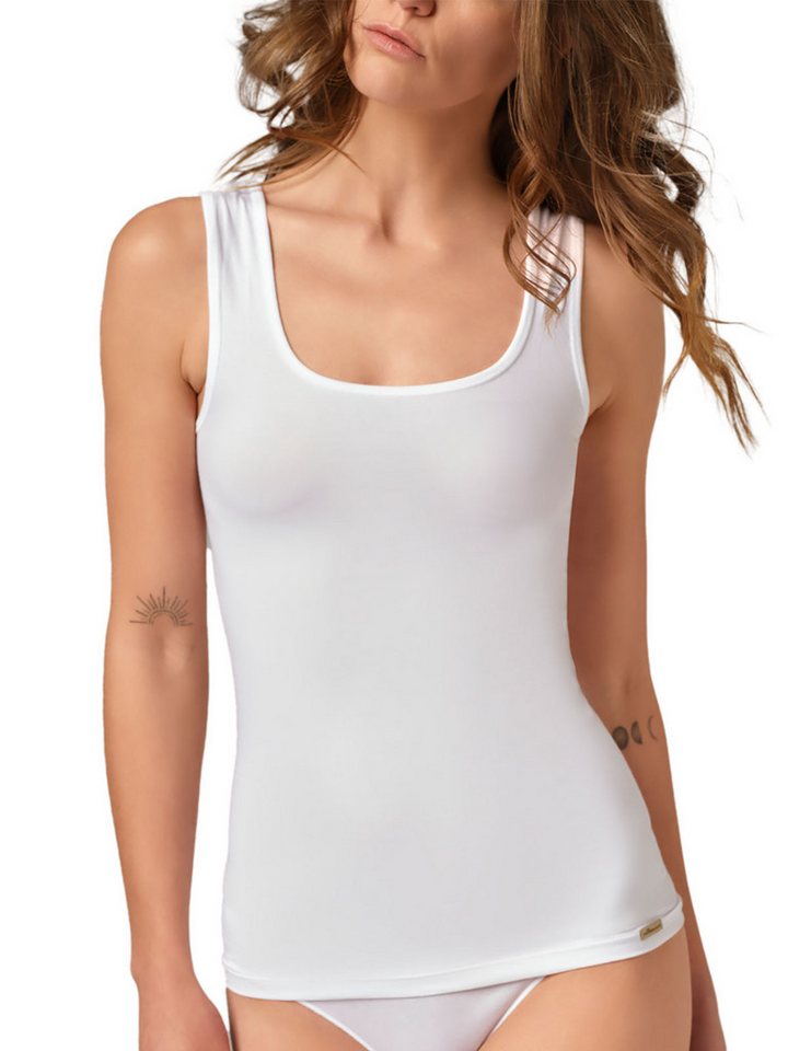 COMAZO Achselhemd Damen Unterhemd Achselträger 2764 (Stück, 1-St) Vegan von COMAZO
