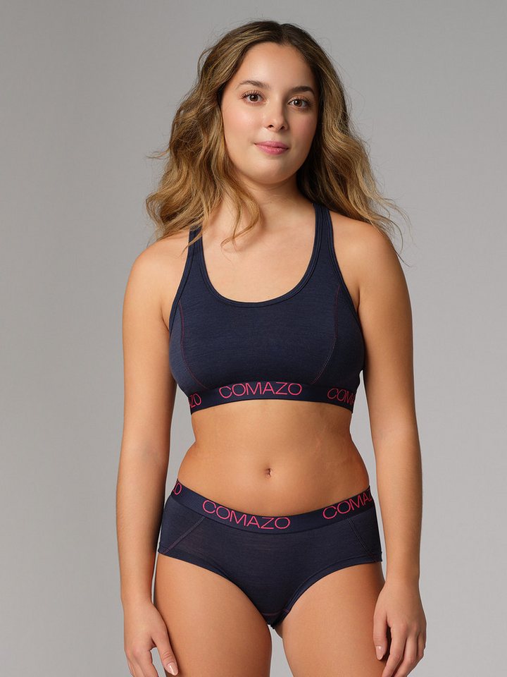 COMAZO Bustier aus Merinowolle mit Comazo Logo-Elastikbund COMAZO Bustier aus Merinowolle mit Comazo Logo-Elastikbund von COMAZO
