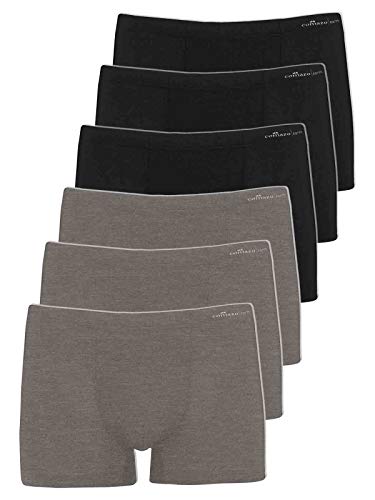 Comazo Earth 6er Sparpack Herren Pants 2092374 Gr. 7, anthrazit-Melange-schwarz von Comazo