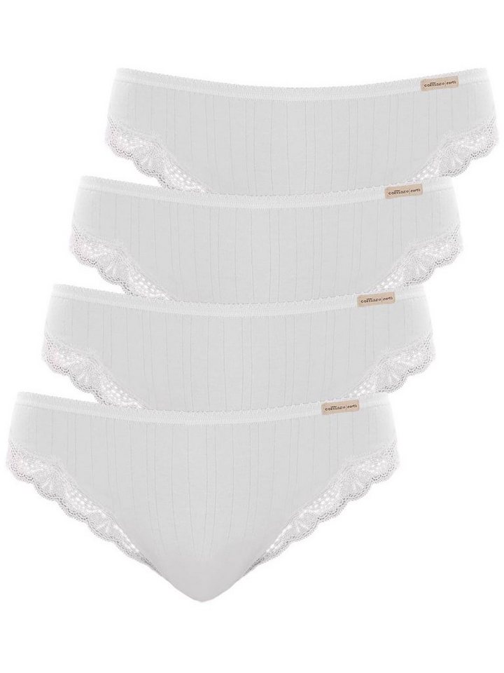 COMAZO Jazz-Pants Slips 4er Pack Damen Jazz Pants 2778 (Spar-Set, 4-St) Vegan von COMAZO