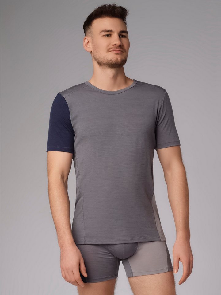 COMAZO Kurzarmshirt aus Merinowolle von COMAZO