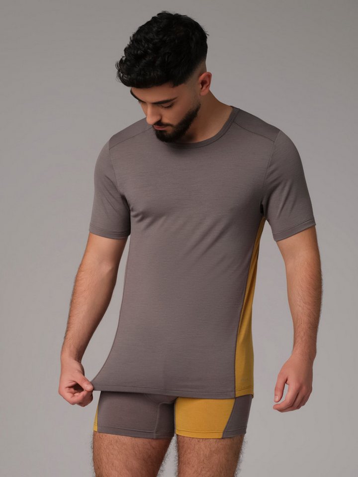 COMAZO Kurzarmshirt aus Merinowolle von COMAZO