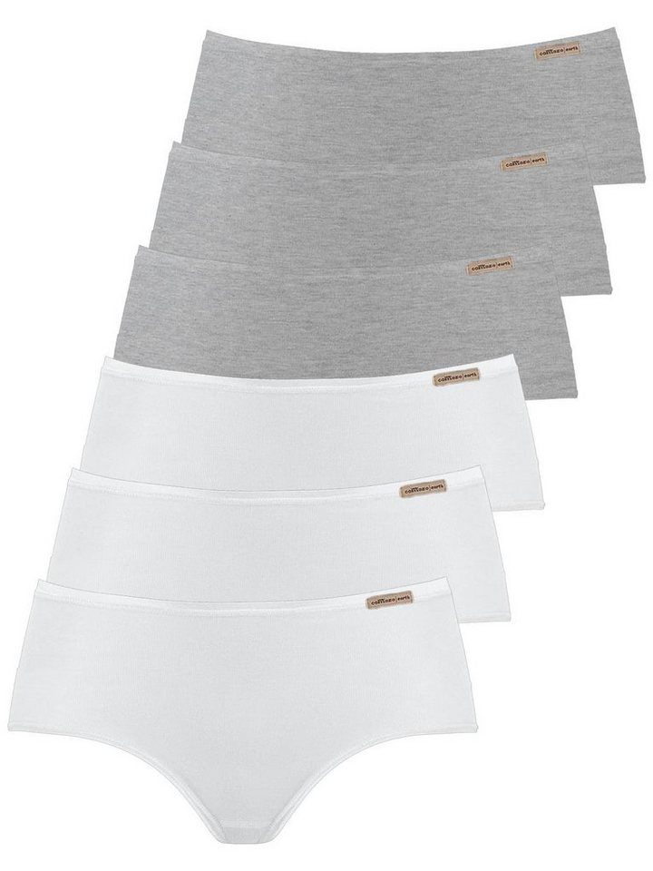 COMAZO Panty 6er Pack Damen Panty 2764 (Packung, 6-St) Zwickel von COMAZO