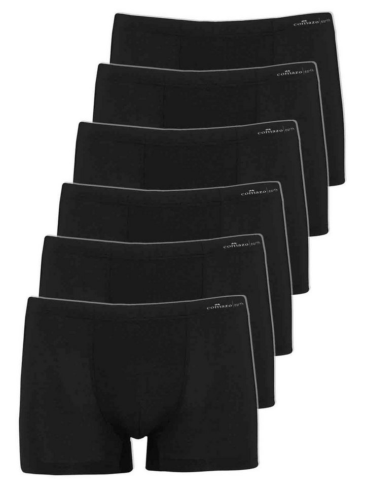 COMAZO Retro Pants 6er Pack Herren Pants ohne Eingriff (Packung, 6-St) Vegan von COMAZO