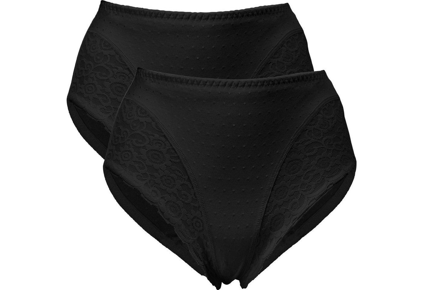 COMAZO Slip Damen-Formslip 2er-Pack Uni von COMAZO