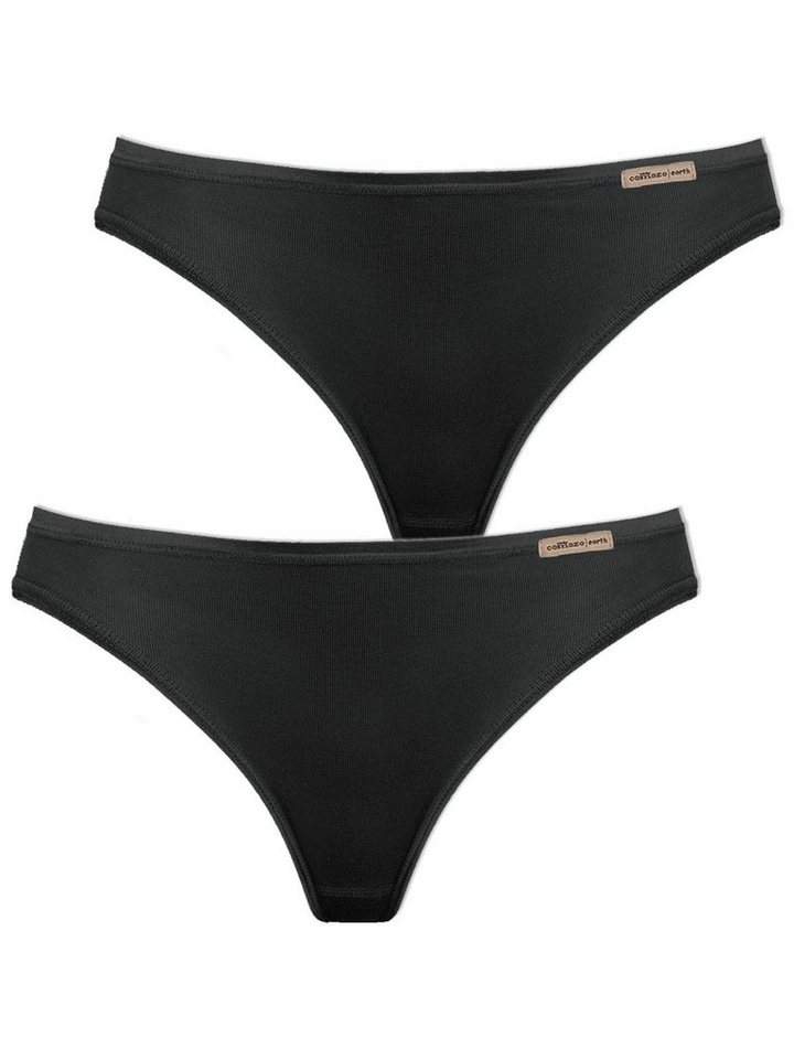 COMAZO String 2er Pack Damen String 2764 (Stück, 2-St) Vegan von COMAZO