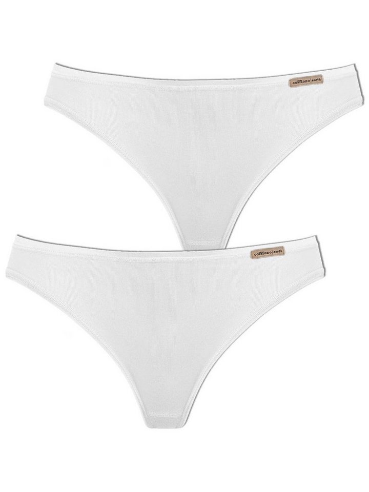 COMAZO String 2er Pack Damen String 2764 (Stück, 2-St) Vegan von COMAZO