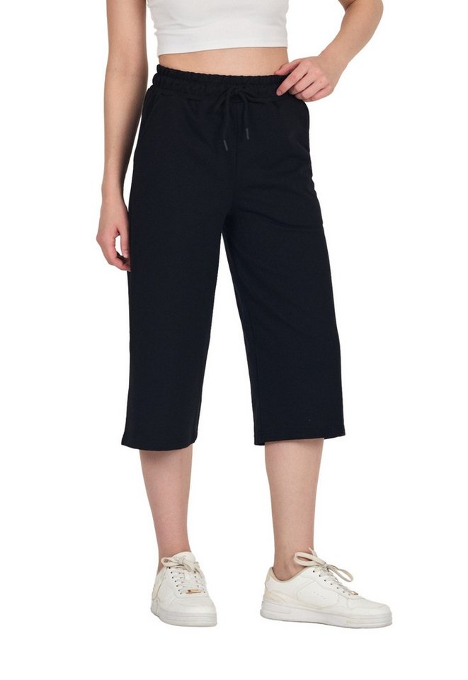 COMEOR 3/4-Hose COMEOR Damen Capri Sweatpants – Bequeme 3/4 Jogginghose von COMEOR